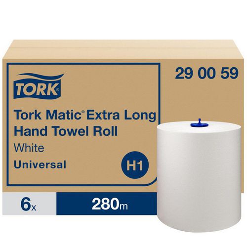 Rolo de toalhetes – Extra longos – H1 Universal