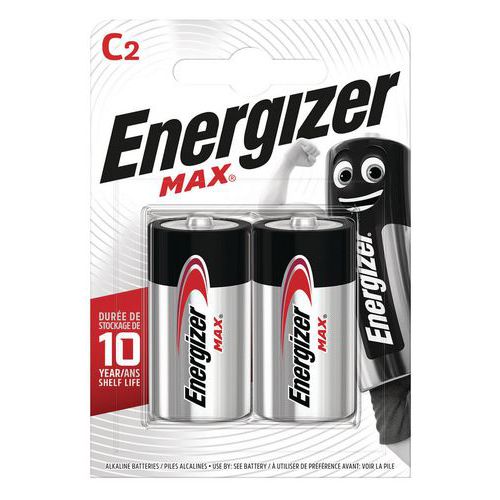 Pilha Max C – conjunto de 2 – Energizer