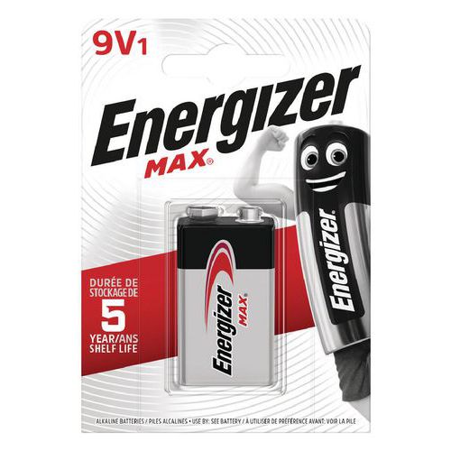 Pilha Max 9 V – Energizer