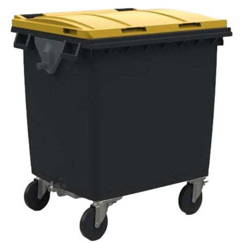 Contentor móvel SULO – Braço de manobra de atrelagem – Separação de resíduos – 1000 L Contentor móvel SULO – Braço de manobra de atrelagem – Separação de resíduos – 1000 L