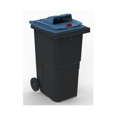 Contentor móvel para a recolha seletiva de resíduos – 240 L – Papel