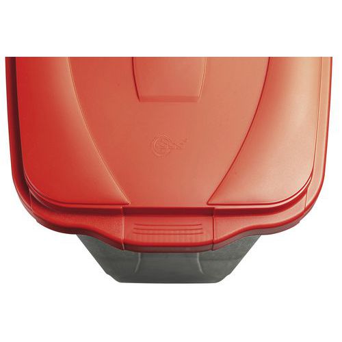 Tampa de caixote de lixo – 100 L, polipropileno – Mobil Plastic