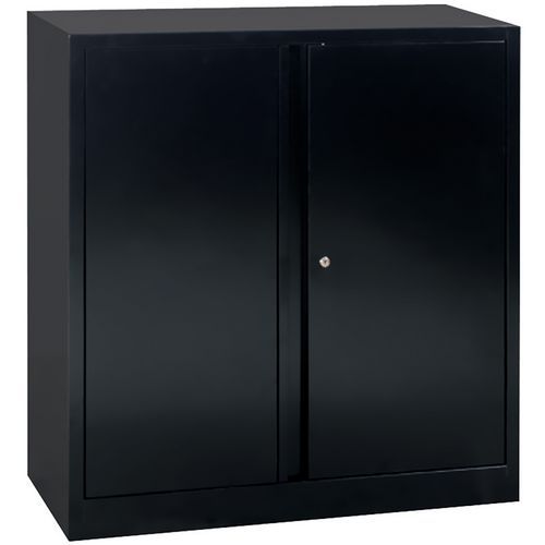 Armário baixo com portas rebatíveis para montar – largura 100 cm - Manutan Expert