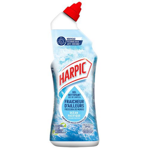 Gel autoativo frescura do oceano – 750 ml – Harpic