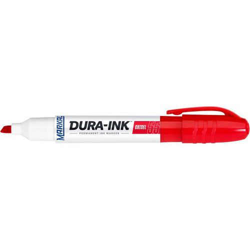 Marcador permanente - Dura-Ink 55 ponta em bisel - Markal