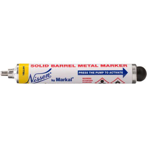 Marcador de tinta pressurizada preto Marcador de tinta pressurizada preto