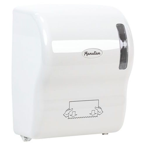 Distribuidor de toalhetes Autocut – Branco - Manutan Expert