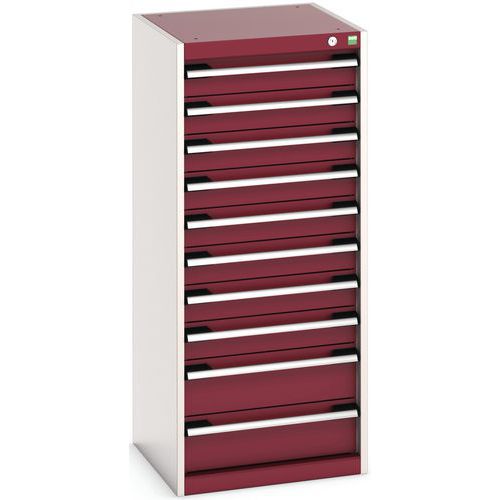 Armário de oficina Cubio SL-5512-10 com gavetas - Bott