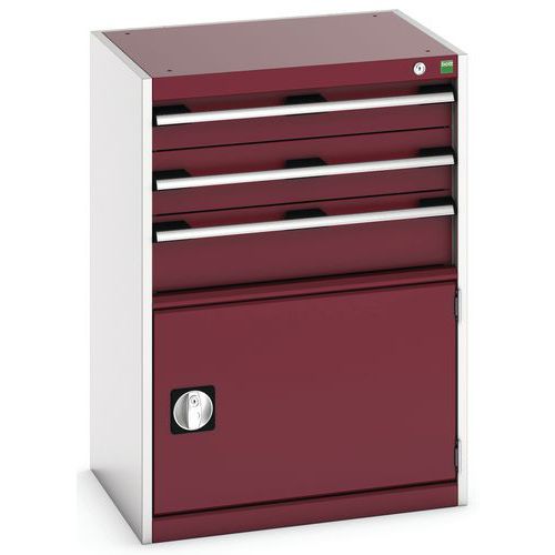 Armário de oficina Cubio SL-659-4.1 com gavetas - Bott