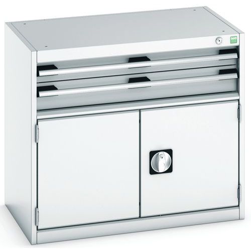 Armário de oficina Cubio SL-857-3.1 com gavetas - Bott