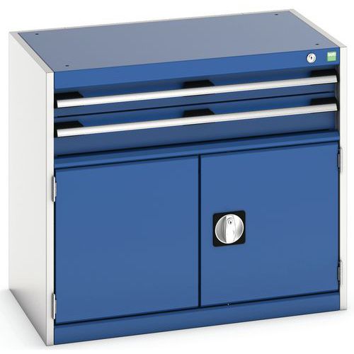 Armário de oficina Cubio SL-857-3.1 com gavetas - Bott