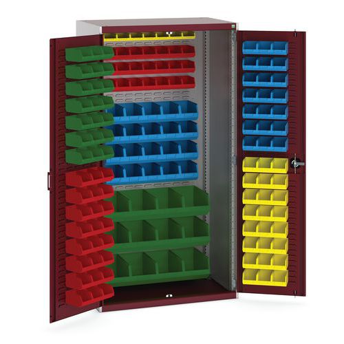 Armário com 150 caixas 1050x650x2000 mm – Bott