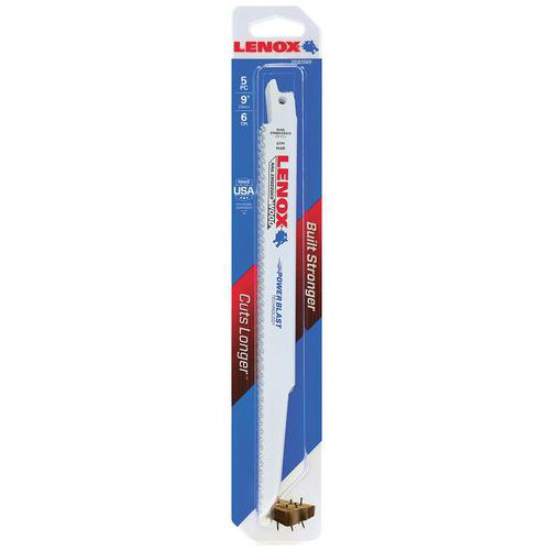 Lâmina de sabre bimetal PowerBlast para metal