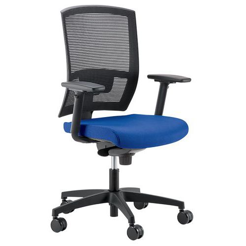 Cadeira de escritório Mia com apoios para braços reguláveis – Linea Fabbrica
