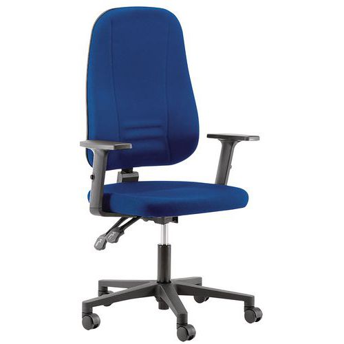 Cadeira de escritório Strike com apoios para os braços – Linea Fabbrica