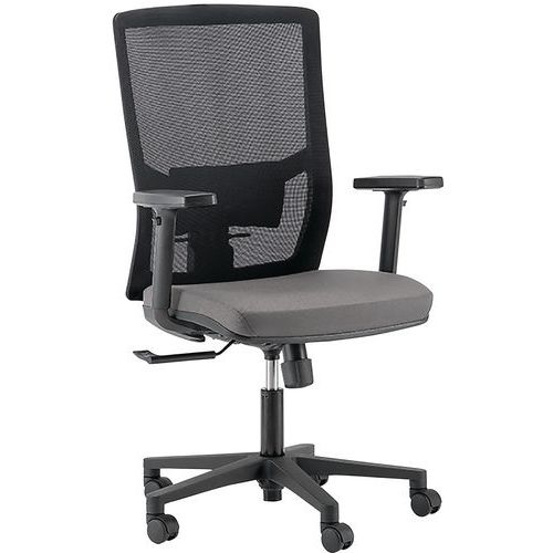 Cadeira de escritório Target com apoio para braços 3D – Linea Fabbrica