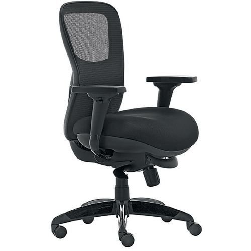 Cadeira de escritório ergonómica síncrona Athos -– preto