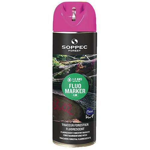 Aerossol de marcação Forestier fluorescente – Fluo Marker® – Soppec
