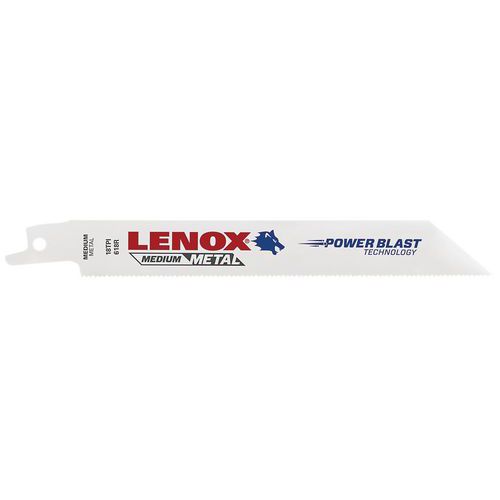 Lâmina de sabre bimetal PowerBlast para metal