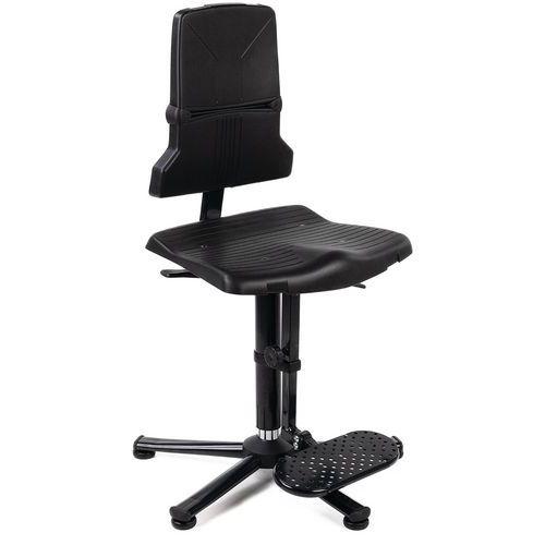 Cadeira de oficina Bimos Sintec ESD – Alta – Com calços