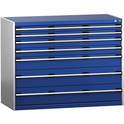 Armário de gaveta SL-13610-7.2 com 7 gavetas para carga pesada