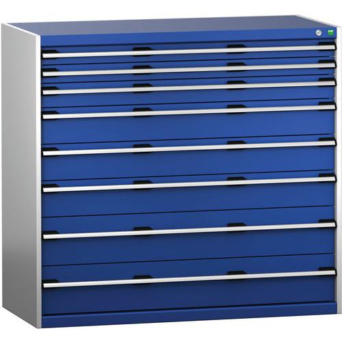 Armário da gaveta SL-13612-8.2 com as 8 gavetas para a carga pesada