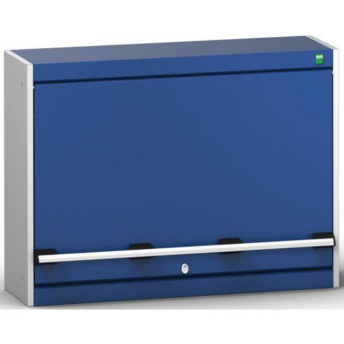Unidade de parede Cubio com porta inferior e dobradiça 800x325x600mm