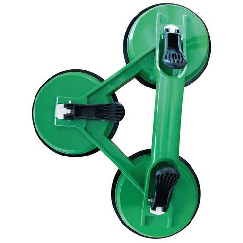 Ventosa tripla em ABS – capacidade de 120 kg – Manutan Ventosa tripla em ABS – capacidade de 120 kg – Manutan