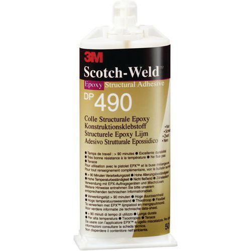 Cola estrutural Scotch-Weld™ DP490 – preto – 50 ml – 3M™