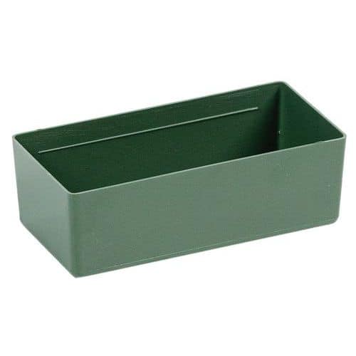 Compartimentos para blocos-gavetas - Verdes