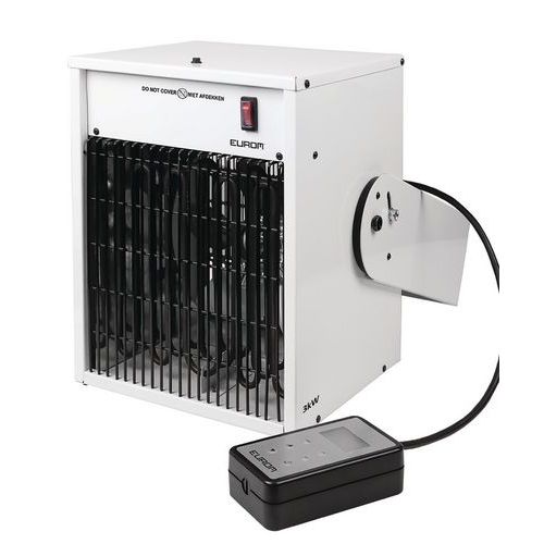 Aquecedor elétrico de parede de ar pulsado – EK 3000, EK 5000 e EK 9000 – Eurom