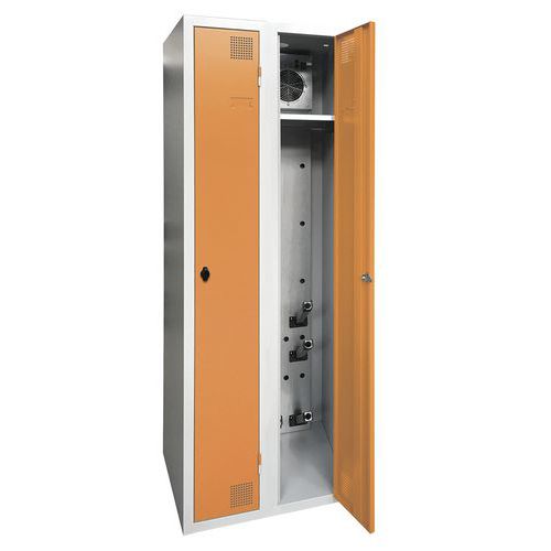 Cacifo com secagem para indústria limpa – 1 a 4 colunas – Com base – Akaze