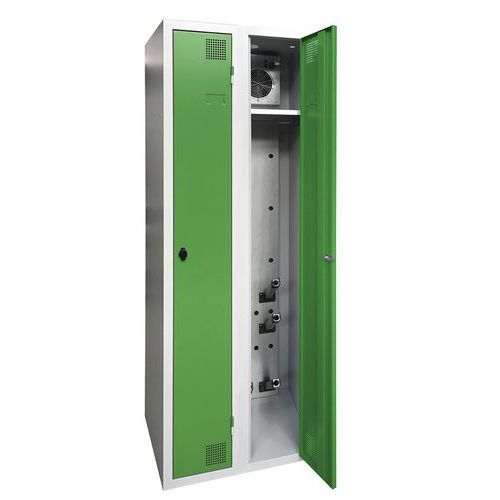 Cacifo com secagem para indústria limpa – 1 a 4 colunas – Com base – Akaze