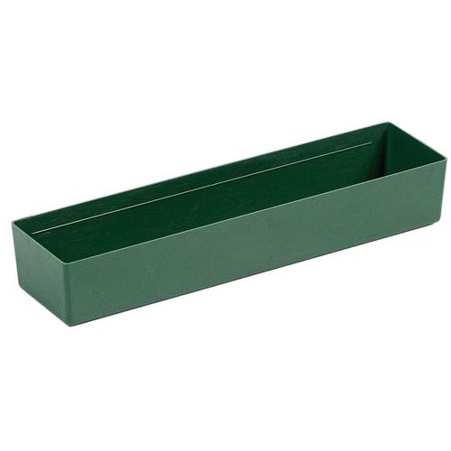 Compartimentos para blocos-gavetas - Verdes