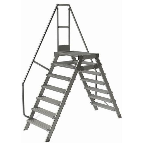 Passadiço fixo com 60° de inclinação – 800 mm de largura – Tubesca