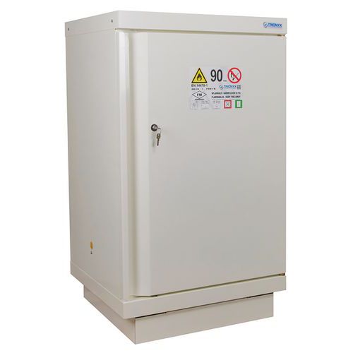 Armário de segurança para produtos inflamáveis EN 14470-1 – 105 minutos – Pré-equipado – Trionyx
