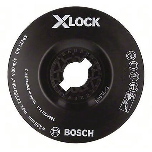 Pratos de lixar flexíveis Ø 125 mm X-LOCK – Bosch