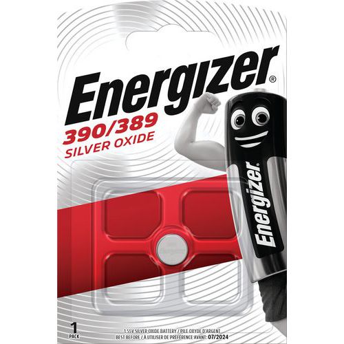 Pilha de botão de óxido de prata 390-389 – Energizer