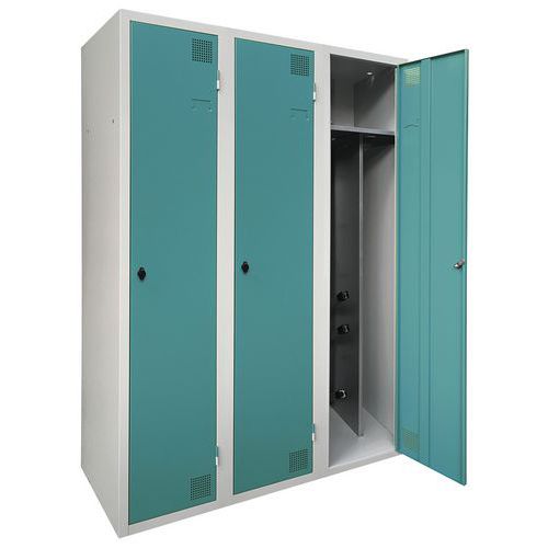 Cacifo com secagem para indústria suja – 1 a 3 colunas – Com base – Akaze