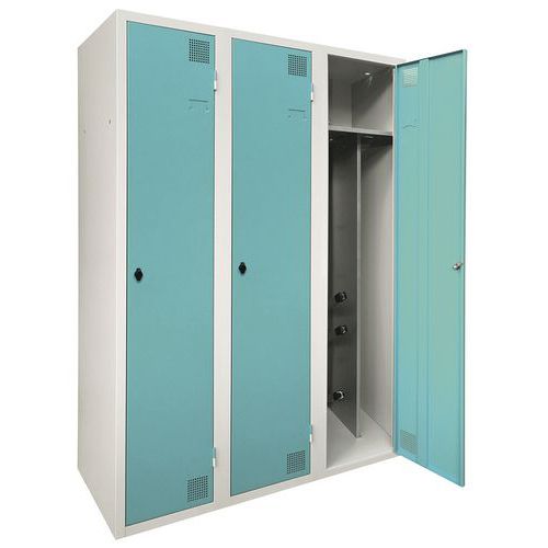 Cacifo com secagem para indústria suja – 1 a 3 colunas – Com base – Akaze