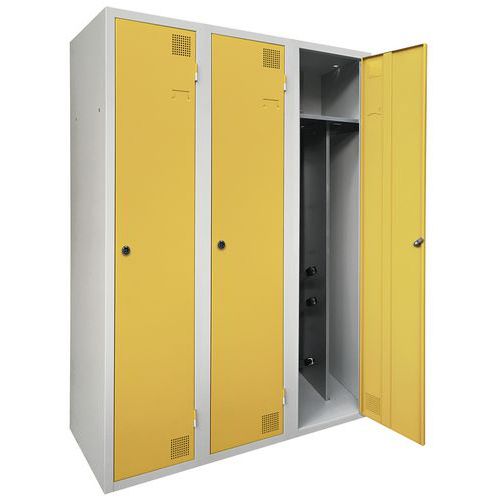 Cacifo com secagem para indústria suja – 1 a 3 colunas – Com base – Akaze