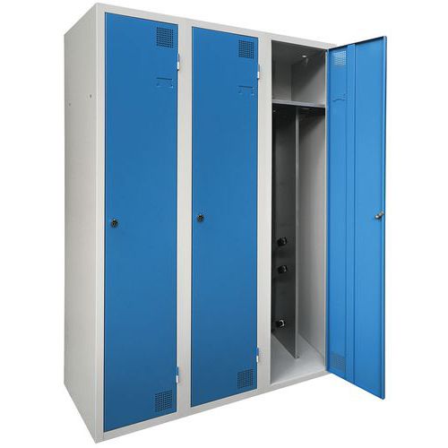 Cacifo com secagem para indústria suja – 1 a 3 colunas – Com base – Akaze