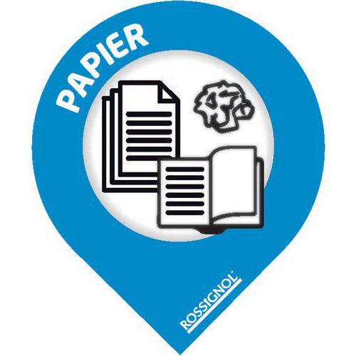 Autocolante de separação – papel – azul-celeste_Rossignol Pro