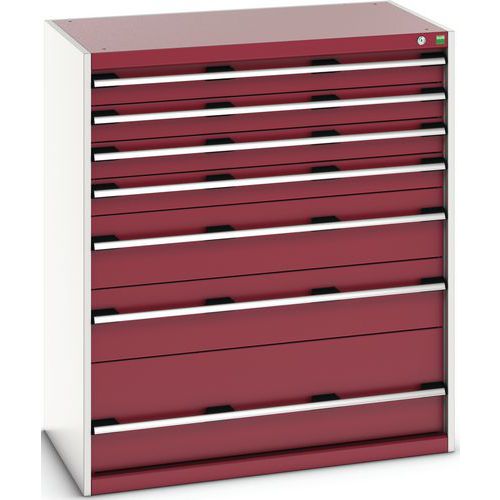 Armário de gaveta SL-10612-7.2 com 7 gavetas para carga pesada