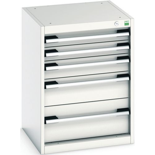 Armário de oficina Cubio SL-557-5.1 com gavetas - Bott