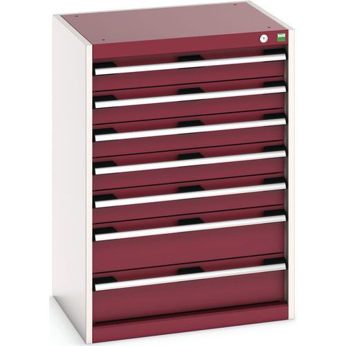 Armário de oficina Cubio SL-659-7.1 com gavetas - Bott