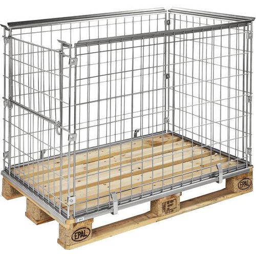 Extensão de palete com abertura lateral