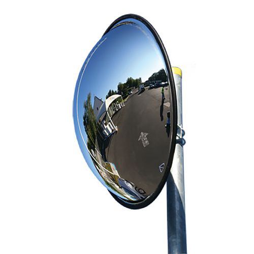 Espelho de segurança com visão panorâmica 180° – Poly+ – Kaptorama