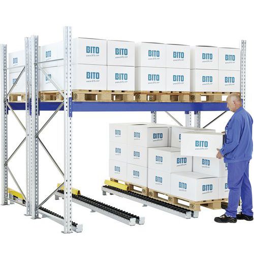 Transportador para paletes com roletes – Bito