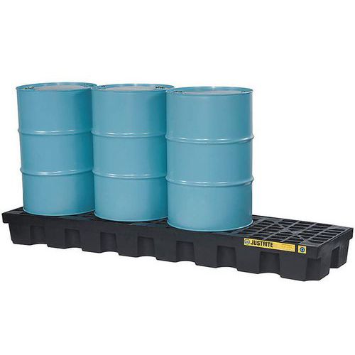 Palete de retenção em PEAD reciclado – 250 a 284 L
